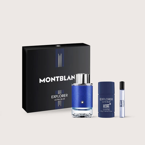 Montblanc - Explorer Ultra Blue Gift Set